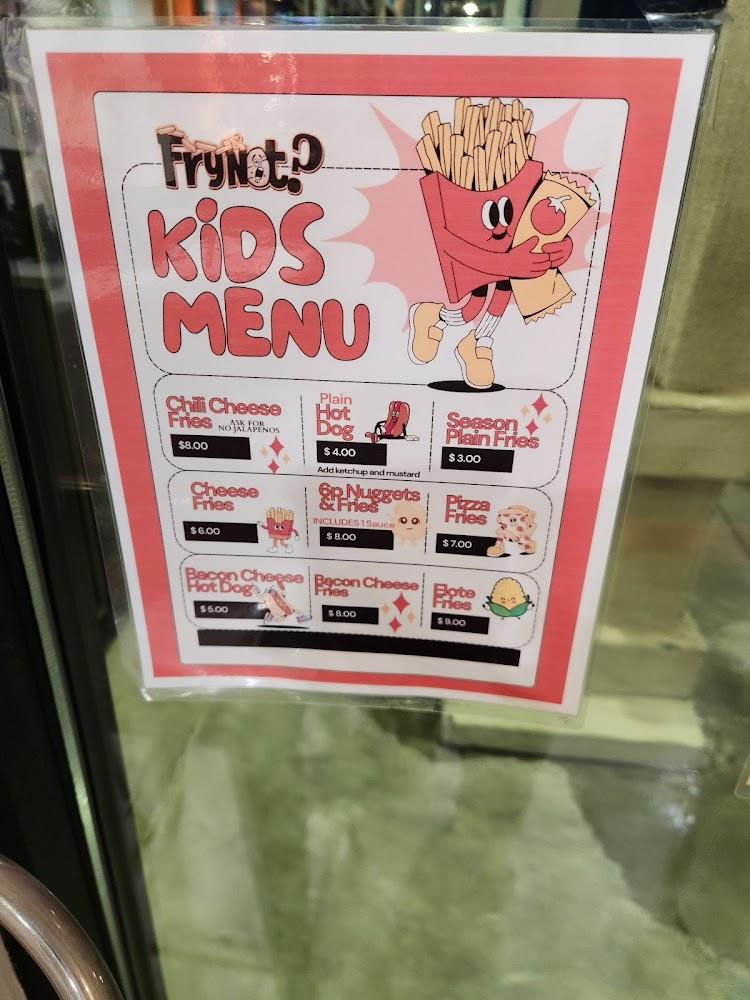 FryNot? Menu image 2